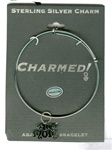 Sterling Silver, Charmed Bracelet, Exclusive Waliga Original! Love Mom