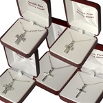 Sterling Silver Cross Necklaces