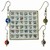 Venetian Glass Dangle Earrings