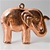 Elephant Copper Coated Beads