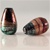 Dichroic Glass Beads</b> Drop Shape