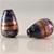 Dichroic Glass Beads</b> Drop Shape