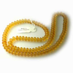 Czech Druk Glass Beads