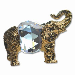Elephant Crystal figurine