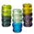 Ribbed Glass Beads
