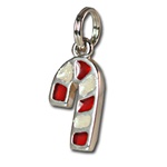 Wholesale Sterling Silver Candy Cane Charm